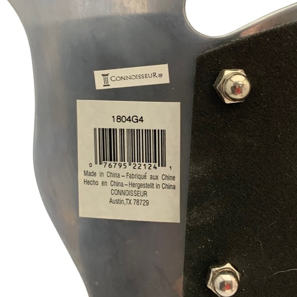 Cat Photo Frame Large Metal Freestanding Curved Large 11” Table Decor Silver 4x6 - Picture 3 of 16